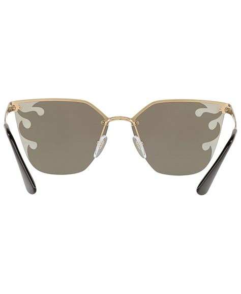 prada polarized sunglasses sp 68 t|Prada PR 68TS Women's Sunglasses Antique Gold/Polar Grey 63.